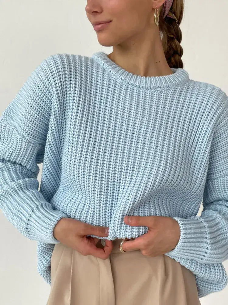 Suéter Feminino de Tricot Oversized Rodoalita