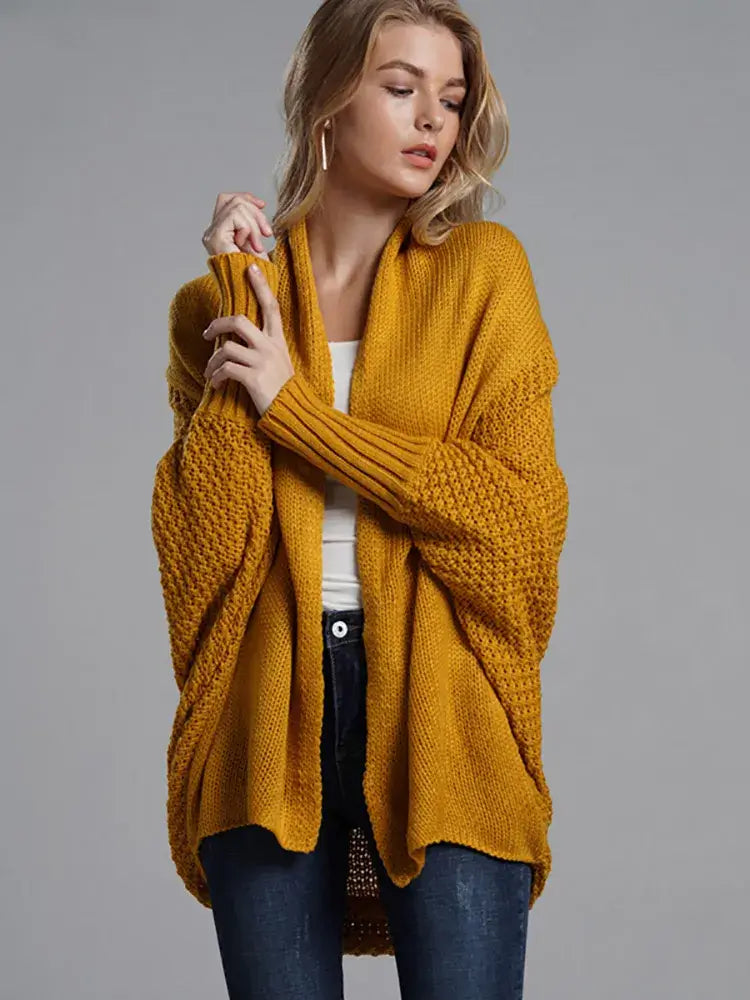 Cardigan Alongado de Tricot Lolite