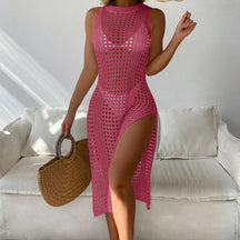 Saída de Praia Tricô Midi