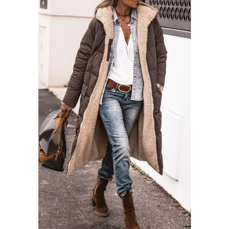 Jaqueta Feminina Longa Forrada Xanthe