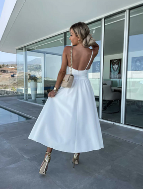 Vestido Allure Sofisticado Tecido Premium