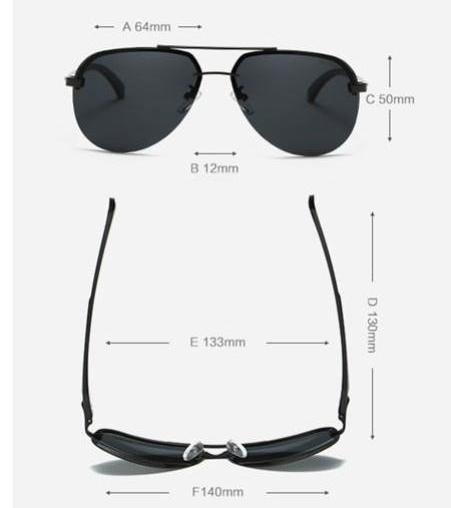 Óculos de Sol Aviador Banned