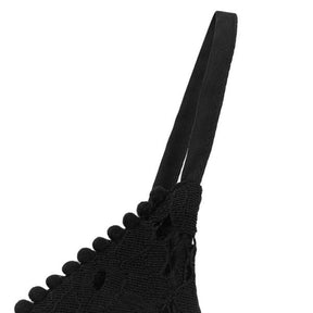 Vestido Macacão de Renda Glamour